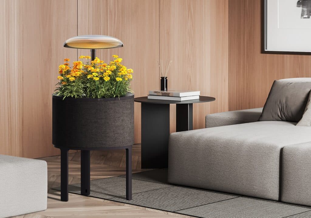 CES 2025 - LG transforma a jardinagem indoor com novo luminária de chão e mini jardim integrado