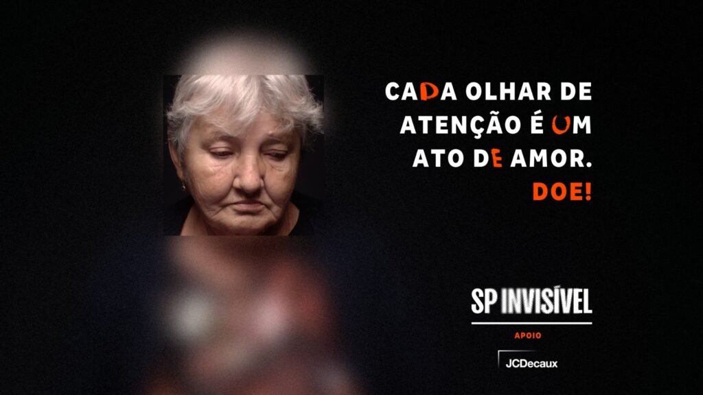 A São Paulo Invisível lançou, em parceria com a empresa JCDecaux, uma campanha para tornar visível um problema grave que afeta todo o Brasil.