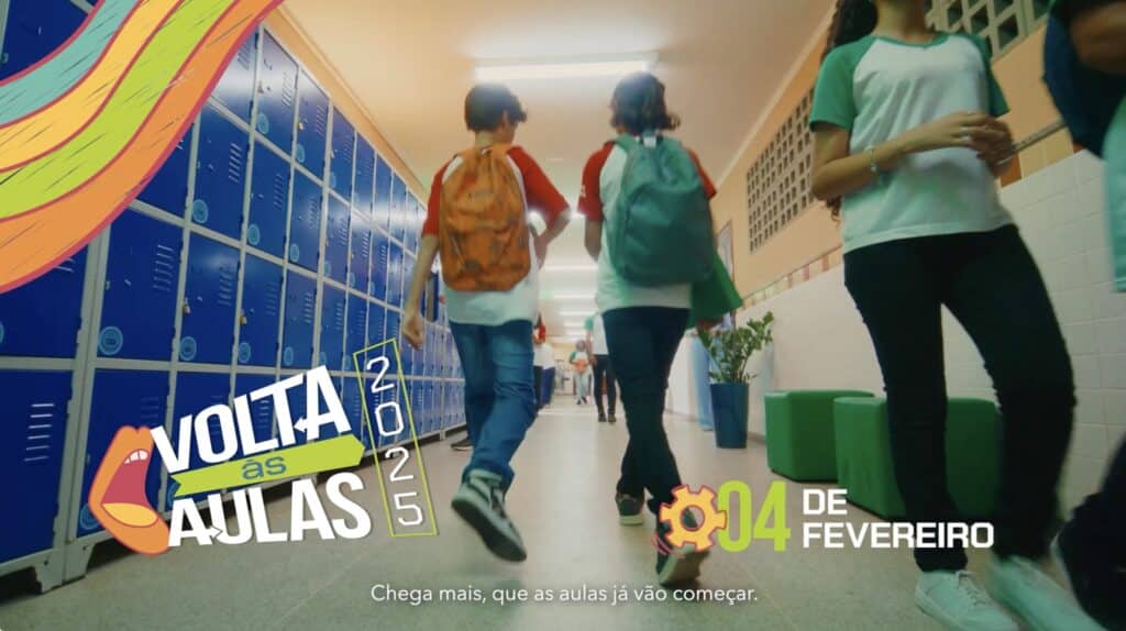 A Ampla criou uma nova campanha para a SEDU, que celebra o retorno de mais de 190 mil estudantes às escolas públicas.