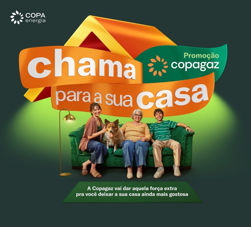 Copagaz lança promoção inédita com prêmios instantâneos e sorteio de R$ 100 mil