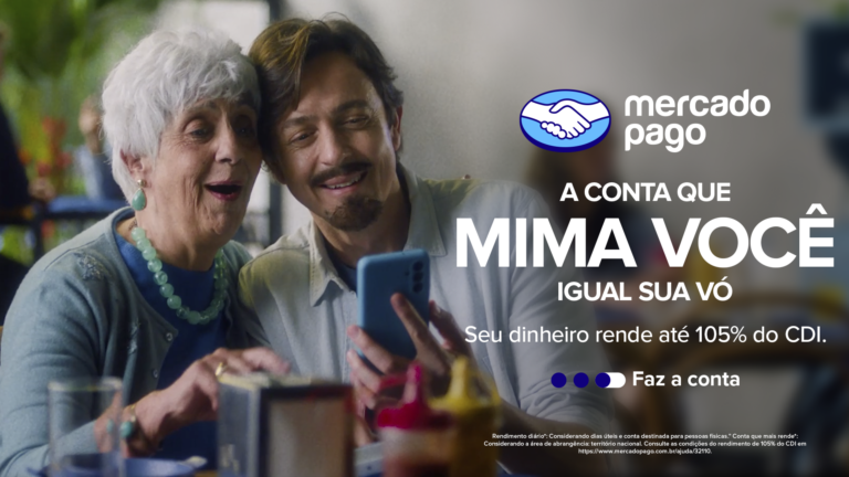 O Mercado Pago, banco digital do Grupo Mercado Livre, estreia sua primeira campanha do ano, chamada 'Mimos'.