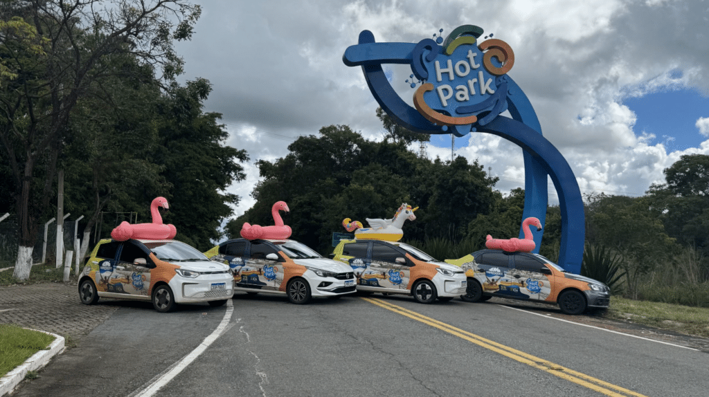 O Hot Park surpreendeu o público da região das águas quentes de Goiás ao trazer de volta o “Carro-Boia” como parte de sua campanha de verão.
