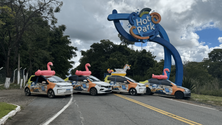O Hot Park surpreendeu o público da região das águas quentes de Goiás ao trazer de volta o “Carro-Boia” como parte de sua campanha de verão.