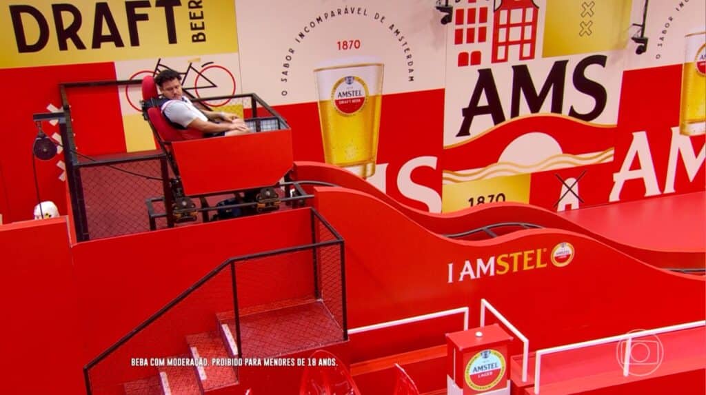 A Amstel, cerveja puro malte feita com levedura holandesa, é a patrocinadora oficial do Big Brother Brasil pelo quinto ano consecutivo.