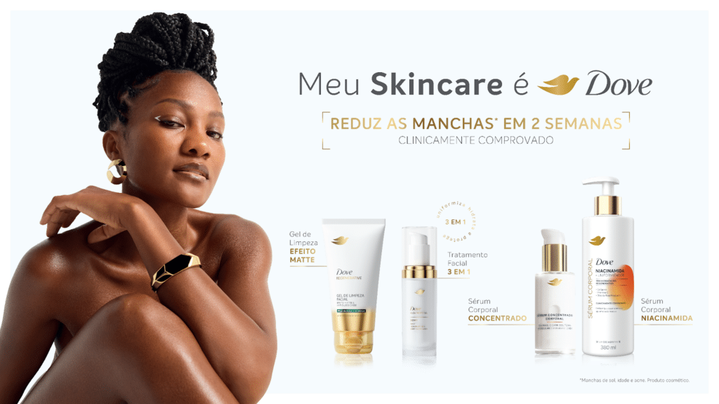 A Dove anuncia sua parceria a edição deste ano do Big Brother Brasil com suas linhas de skincare corporal e facial.