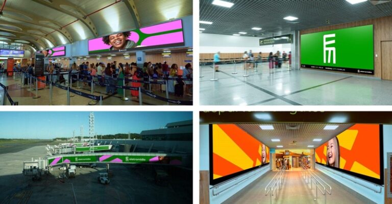 Eletromidia traz para o Aeroporto Internacional de Salvador sua expertise em soluções tecnológicas de ponta e formatos criativos.