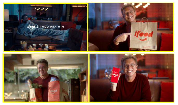 iFood inicia 2025 com a primeira participação de Boninho, executivo de TV e ícone do entretenimento brasileiro, em uma campanha publicitária.