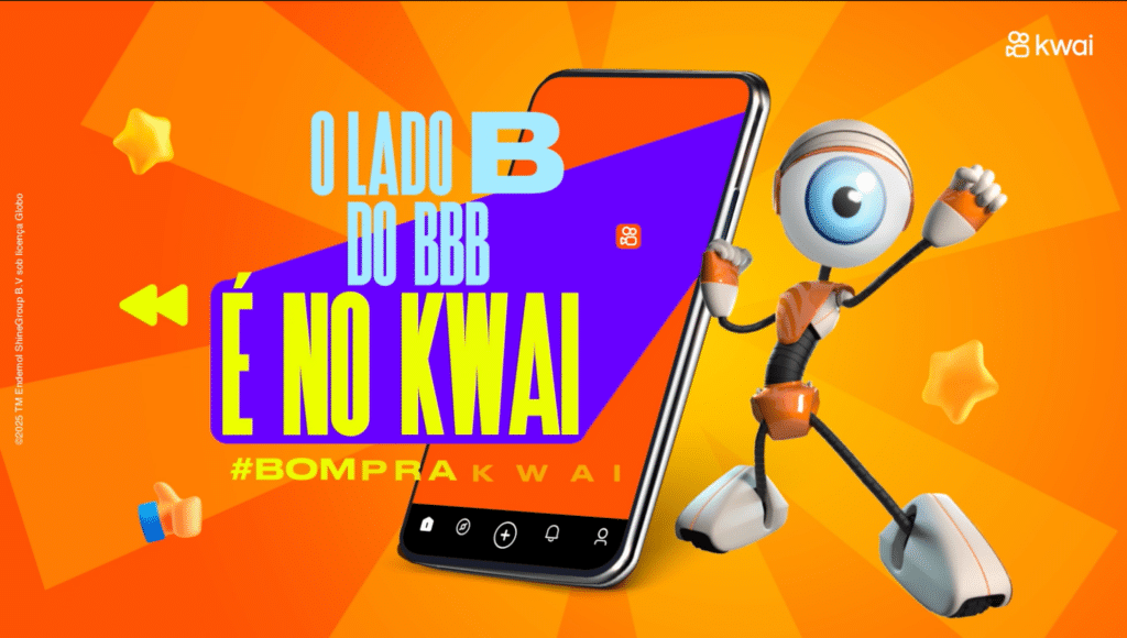 O Kwai estreou um novo filme, com criação da agência DM9, com seu mais novo posicionamento, feito em parceria com a Globo.