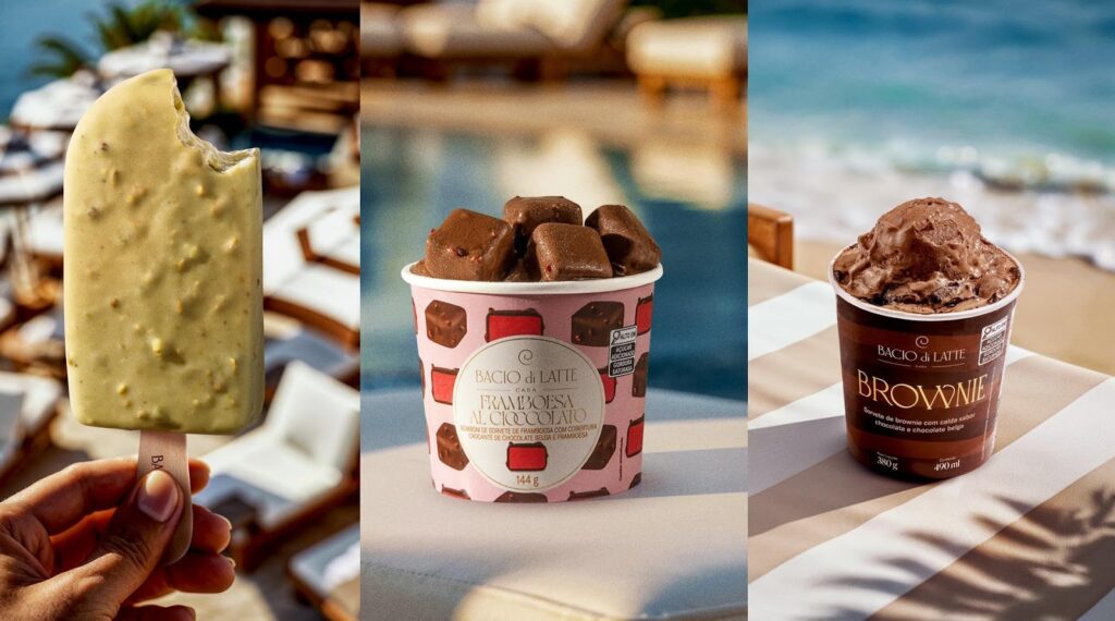 Em 2025, a Bacio di Latte busca elevar a experiência do consumidor com o lançamento da campanha "Bacio Club no Verão dos Seus Sonhos".