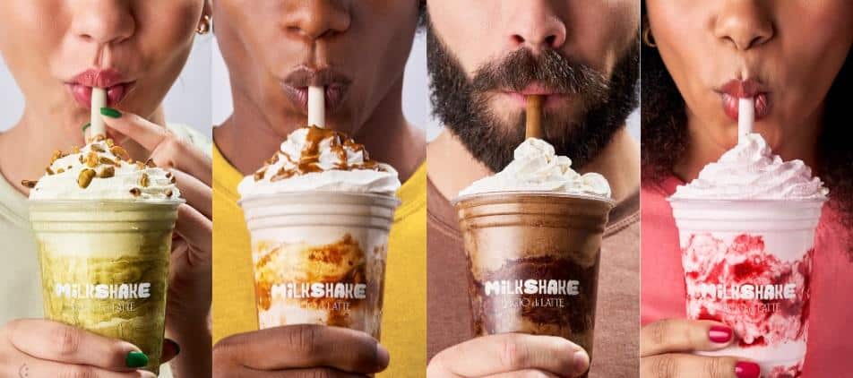 Bacio di Latte apresenta campanha impulsionando o lançamento de seus deliciosos milkshakes, agora também disponíveis para delivery.