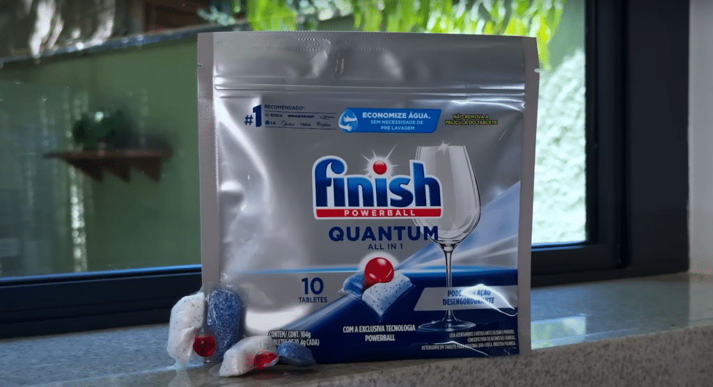A Finish anunciou um conjunto robusto de ações para impulsionar seu principal produto: Finish Quantum All in 1.