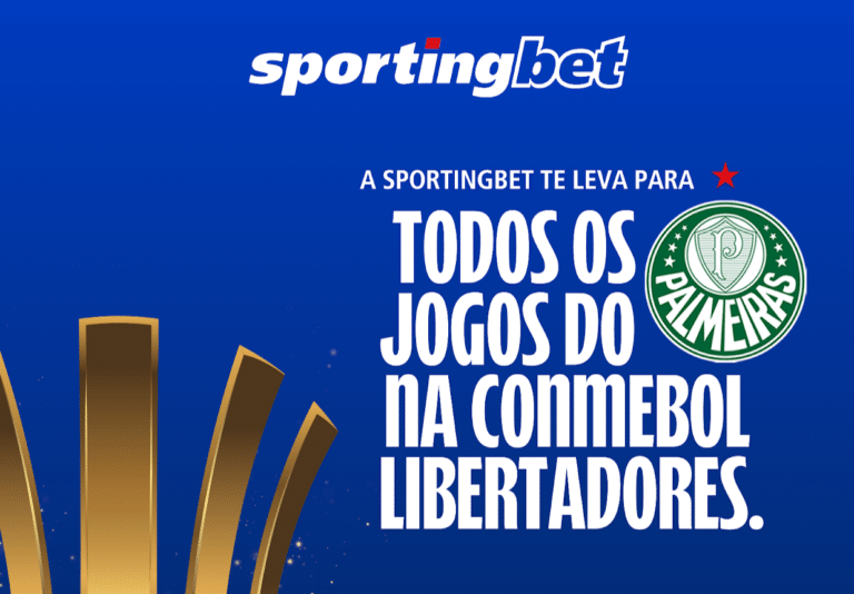 O Palmeiras estreia sua nova camisa, e para celebrar o momento, a Sportingbet lança a promoção "Você com o Verdão na Libertadores".