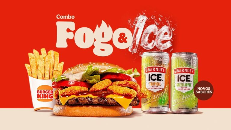 Smirnoff ICE e Burger King: a parceria inusitada que vai agitar o Carnaval
