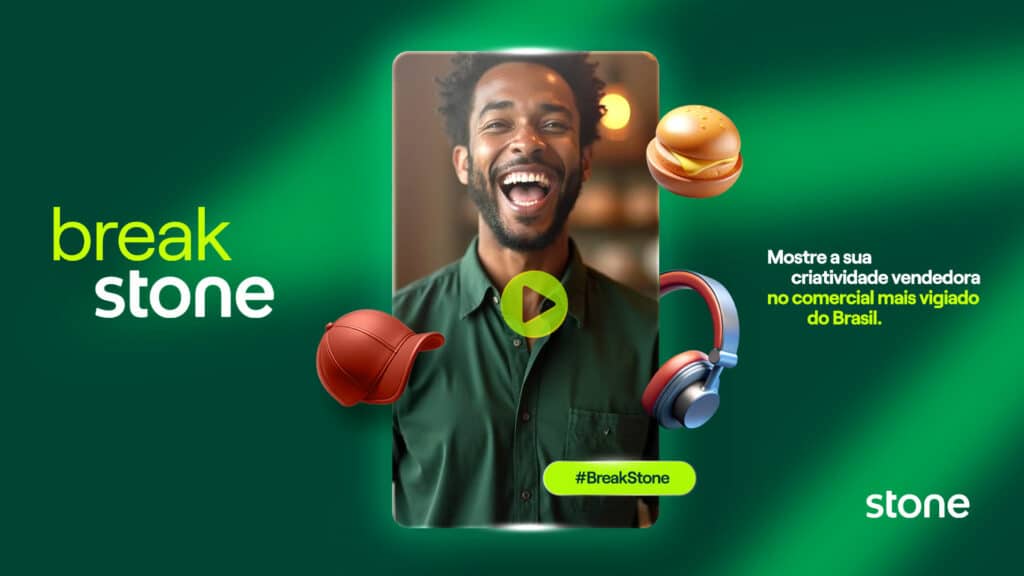 A Stone apresenta o Break Stone, campanha que começa no digital e culmina no break mais cobiçado da televisão brasileira.