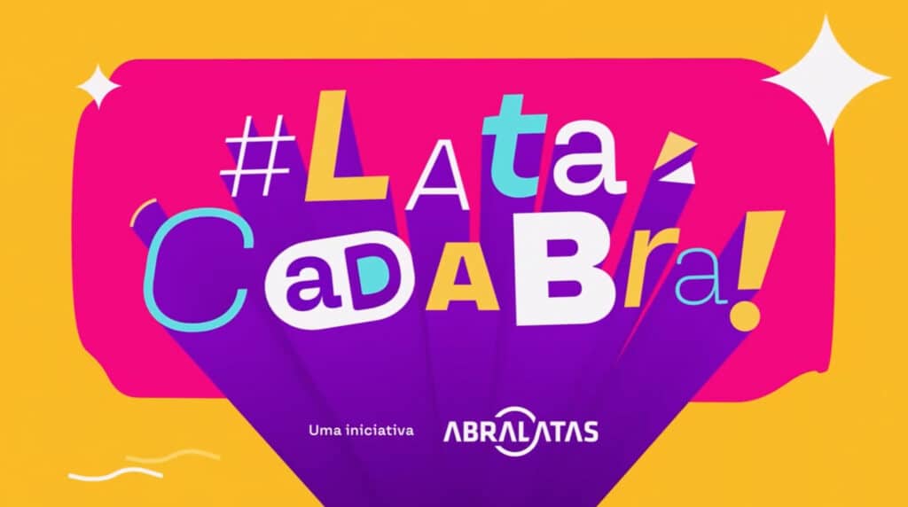 Audaz cria a campanha "#LataCadabra!" para destacar a magia da lata de alumínio