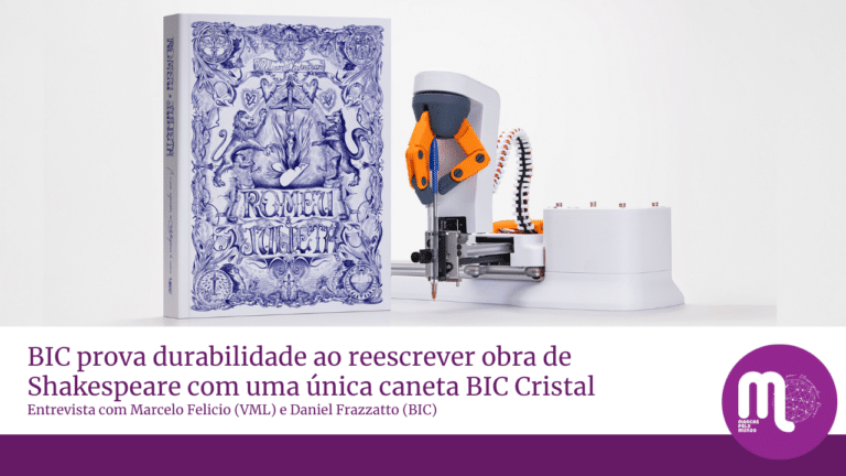 BIC prova durabilidade ao reescrever obra de Shakespeare com uma única caneta BIC Cristal
