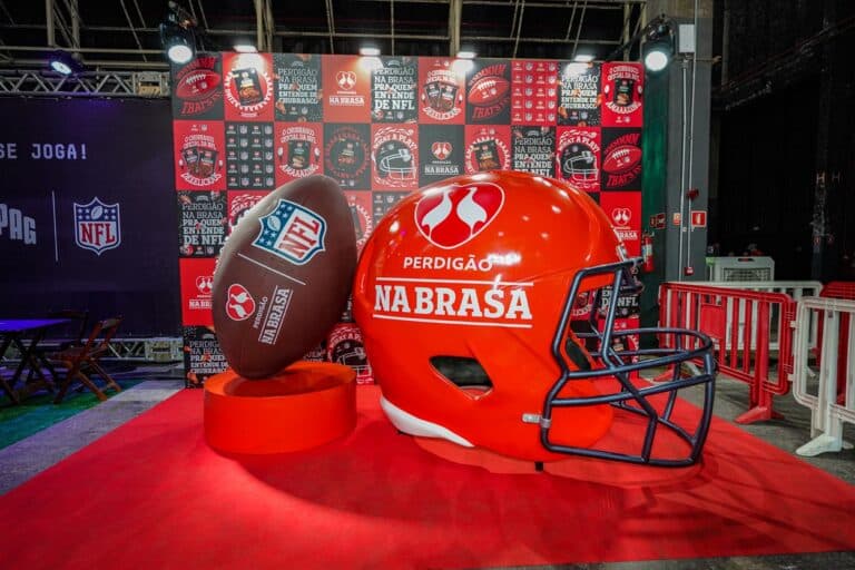 Perdigão Na Brasa reforça presença no futebol americano e patrocina segundo jogo da NFL no Brasil
