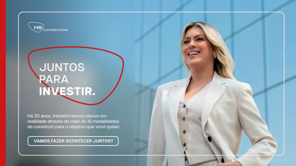 A HS Consórcios acaba de lançar sua nova campanha institucional para 2025 estrelada por Renata Fan, embaixadora da marca.