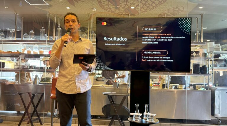 Mastercard domina mercado de cartões no Brasil com mais de 50% de participação. Marcelo Tangioni, presidente da Mastercard Brasil.