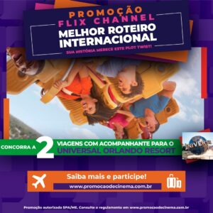 A FLIX Media realiza, no embalo das grandes premiações de cinema, uma promoção inédita para o público cinéfilo.