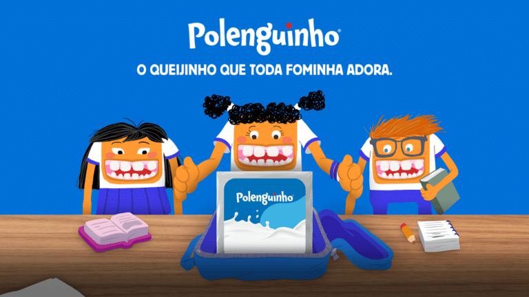 Polenguinho lança campanha digital 'Volta às Aulas com Polenguinho' e renova identidade visual