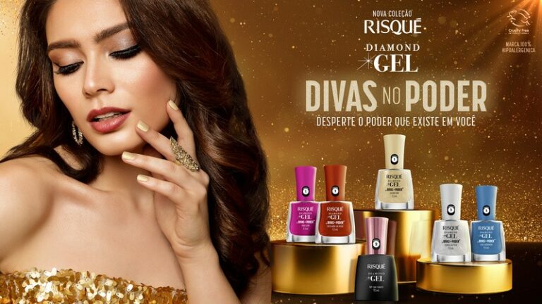 Risqué celebra o empoderamento feminino com nova coleção Diamond Gel - Divas no Poder