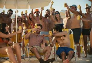 A Skol inicia 2025 com uma campanha publicitária que resgata seu icônico conceito de momentos "redondos".