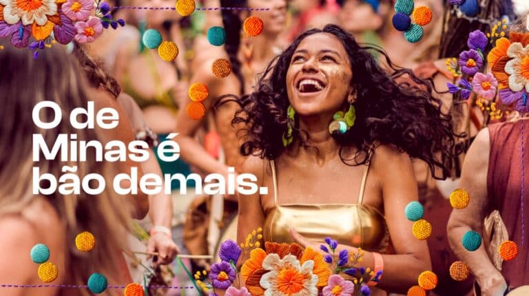 Criada pela Nacional Comunicação, a ação #VemMineirizar é um convite para viver a mineiridade do Carnaval de Minas Gerais.