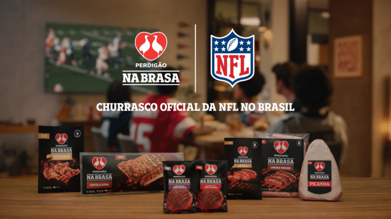 A Perdigão, patrocinadora oficial da liga de futebol americano no país, reforça seu espaço em nova edição do NFL In Brasa.