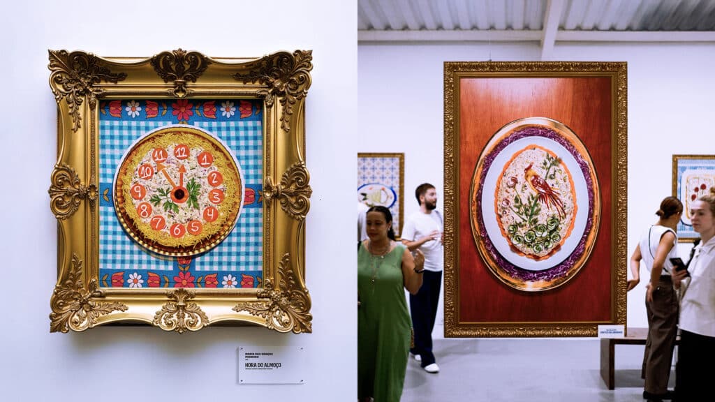 A Hellmann's promoveu, na cidade de São Paulo, uma exposição de arte dedicada a um clássico das refeições em família: a salada de maionese.