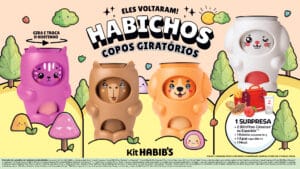 Linha exclusiva de surpresas autorais do Habib's, os Habichos estão de volta para encantar as crianças de todas as idades.
