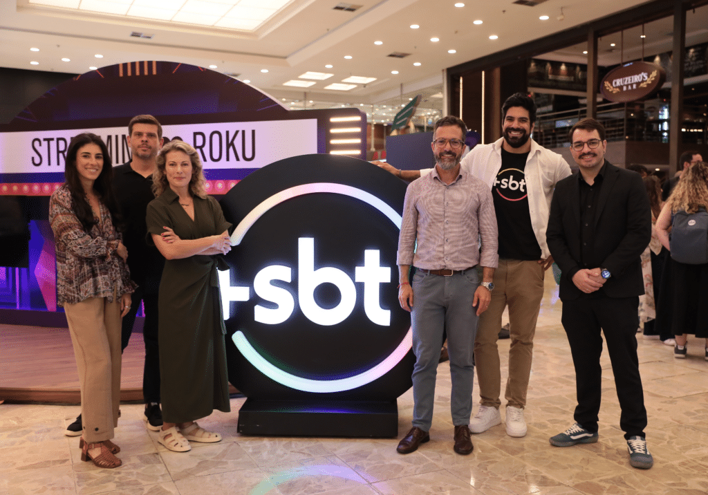 O +SBT chega a todos os produtos Roku, uma das maiores plataformas de streaming para TV nos Estados Unidos e no México.