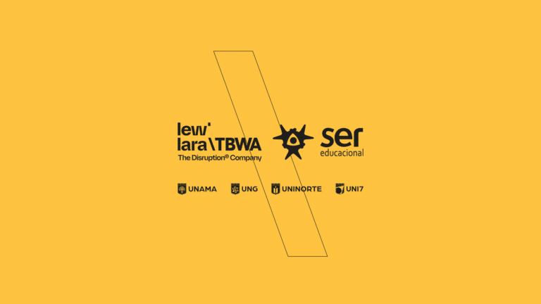 O Grupo Ser Educacional escolheu a agência Lew’Lara\TBWA para assumir a comunicação de algumas de suas marcas. 