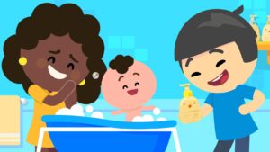 Pensando na importância do banho para o bebê, a Boti Baby e Mundo Bita transformam a rotina em uma experiência ainda mais lúdica e envolvente.