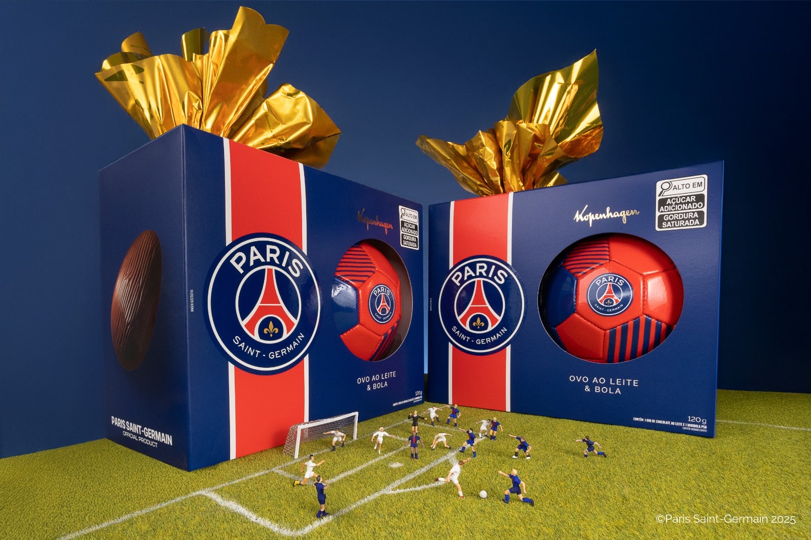 Kopenhagen lança ovos do Manchester City e PSG para a Páscoa