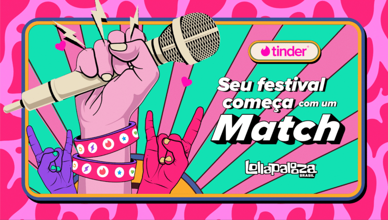 Acreditando no potencial da música para a conexão entre as pessoas, o Tinder anuncia patrocínio ao Lollapalooza Brasil 2025.