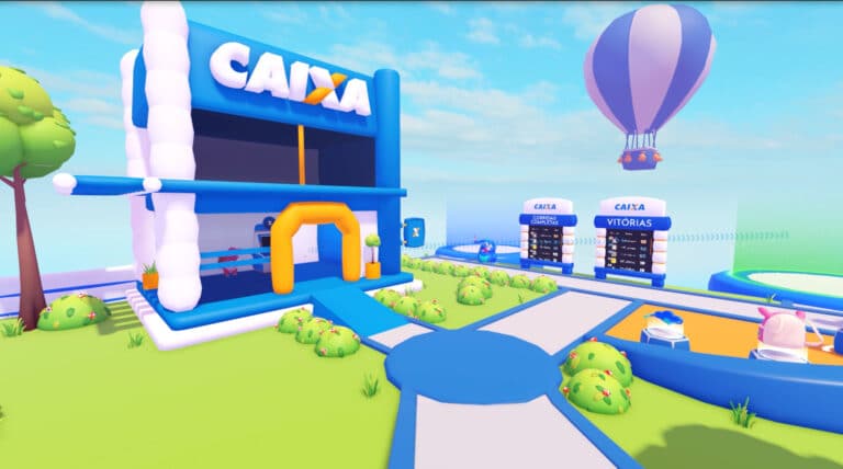 A CAIXA decidiu levar, para ensinar educação financeira às crianças, seus Poupançudos para um novo universo desenvolvido dentro do Roblox.