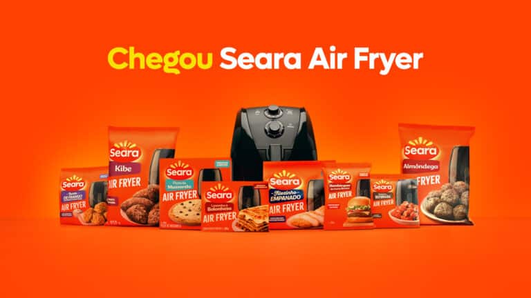 A Seara apresenta sua nova campanha para lançar a primeira linha completa de produtos desenvolvidos para preparo na Air Fryer do país.