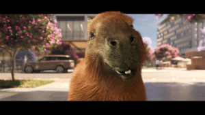 O PARC Autódromo estreia uma nova ação, que coloca a experiência de uma personagem inusitada, a capivara, em destaque.