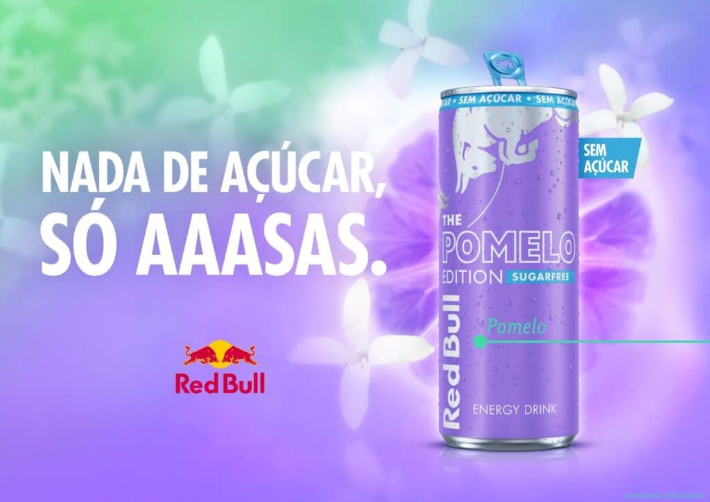 A Red Bull apresenta o mais novo sabor fixo de seu catálogo: o Red Bull Pomelo Edition Sugarfree, que reforça a linha de edições sem açúcar.