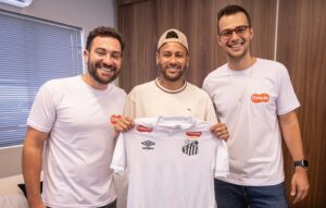 Em momento de rebranding, a Canção, que já patrocina o Santos desde janeiro de 2024, anuncia patrocínio também a Neymar Jr.