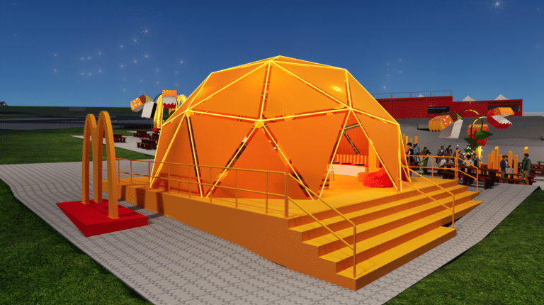 O McDonald's aterrissa no Lollapalooza com a proposta de transformar o ambiente físico em uma extensão do universo digital da marca.