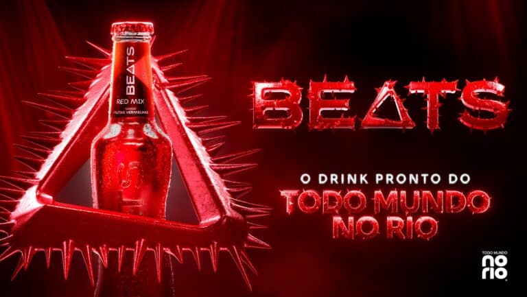 Beats é o drink pronto oficial do "Todo Mundo no Rio", plataforma de shows que vai agitar a Praia de Copacabana a partir do dia 3 de maio.