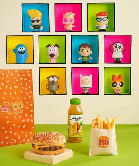 Os personagens mais queridos e clássicos do Cartoon Network chegaram ao Burger King unindo adultos e crianças em uma só diversão.