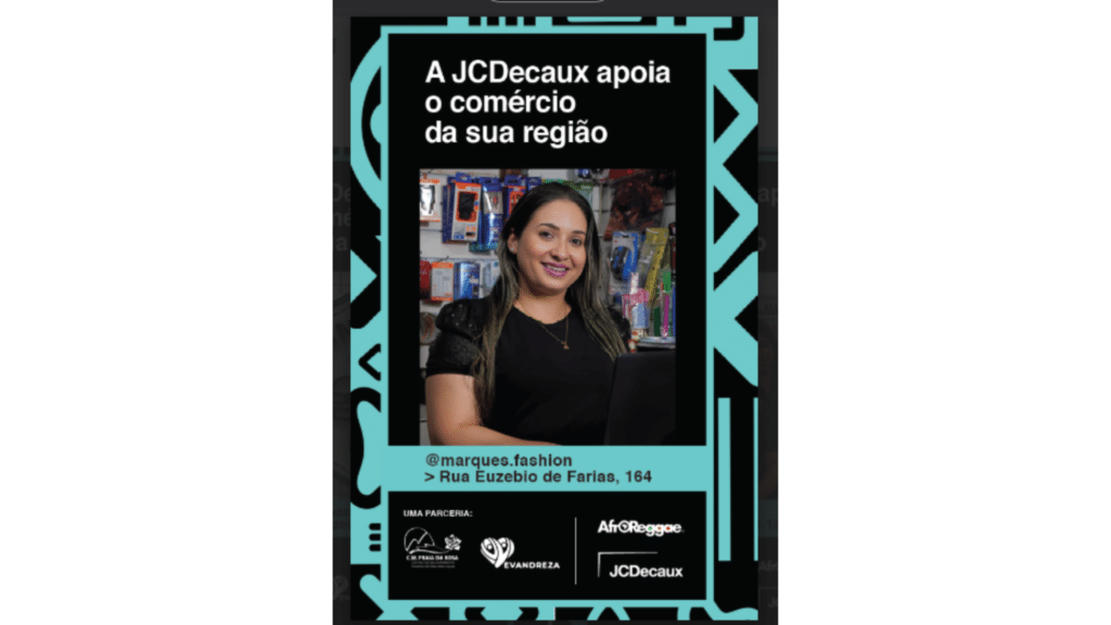 JCDecaux promove o desenvolvimento econômico e social nas comunidades cariocas e áreas periféricas com nova parceria com o AfroReggae