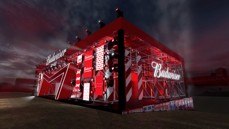 Budweiser, cerveja oficial do Lollapalooza Brasil 2025, entrega combinação de estrutura robusta, cultura pop, interatividade e comportamento.