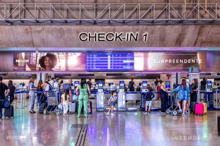 A NEOOH assume, de forma integral, o contrato de mídia no BH Airport, com validade até 2031.