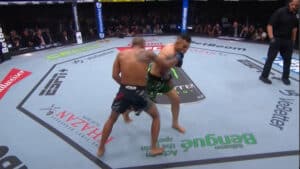 EMS encontrou uma maneira de destacar Bálsamo Bengué dentro do UFC, tradicional produto para alívio de dores musculares e contusões.