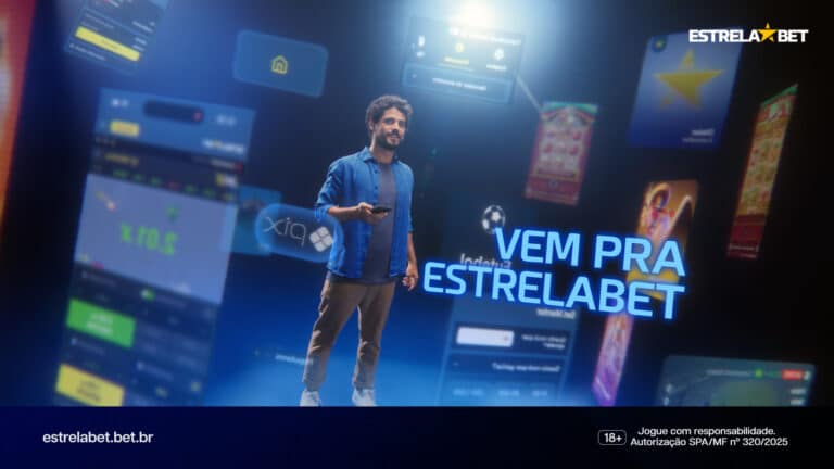 A EstrelaBet reforça seu novo posicionamento: mais tecnológica, ágil e centrada na experiência do jogador, em nova campanha institucional.
