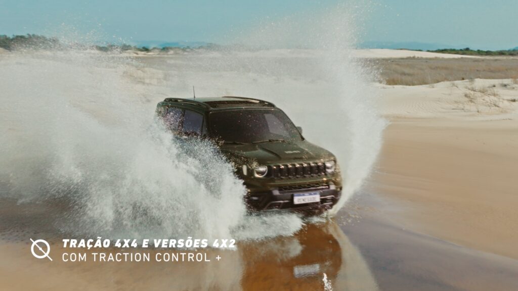 A Jeep apresenta sua nova campanha, voltada às transmissões esportivas que contam com o patrocínio da marca nos próximos meses.